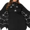 COAXcopenhagen.com Plus Size Jersey Spider Costume - Spiderweb Catch COSTUMES