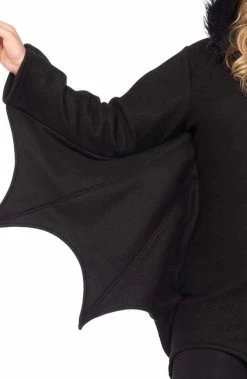COAXcopenhagen2 COSTUMES Plus Size Bat Costume - Flirty Fleece Bat
