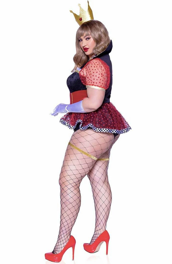 COAXcopenhagen.com Plus Size Queen Of Hearts Costume - Red Wonderland Queen