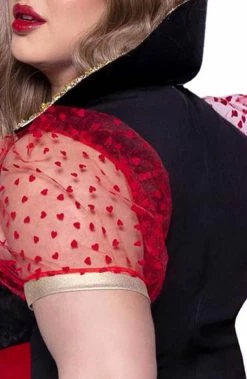 COAXcopenhagen.com Plus Size Queen Of Hearts Costume - Red Wonderland Queen