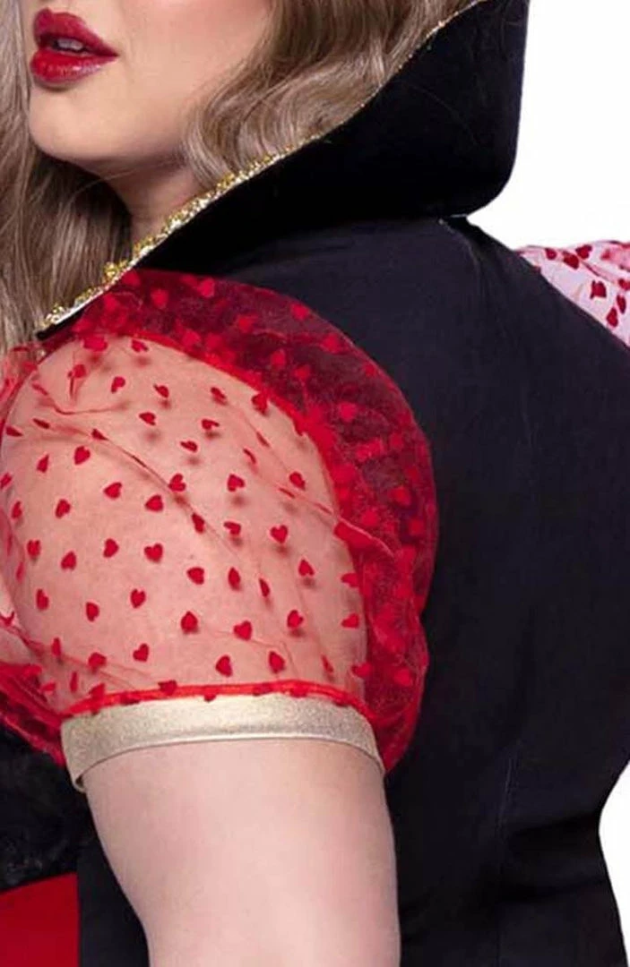 COAXcopenhagen.com Plus Size Queen Of Hearts Costume - Red Wonderland Queen