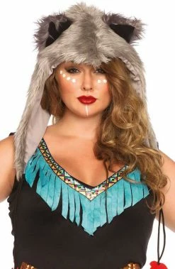 COAXcopenhagen2 Plus Size Indian Costume - Wolf Warrior COSTUMES