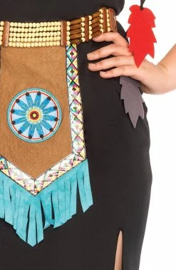 COAXcopenhagen2 Plus Size Indian Costume - Wolf Warrior COSTUMES