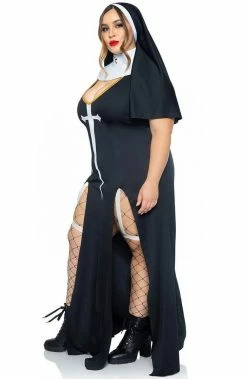 COAXcopenhagen.com Plus Size Nun Costume - Sultry Sinner