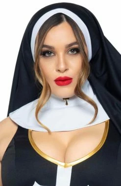 COAXcopenhagen.com Plus Size Nun Costume - Sultry Sinner