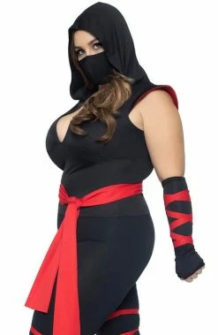 COAXcopenhagen.com Catsuit & Jumpsuit Plus Size Ninja Costume - Deadly Ninja