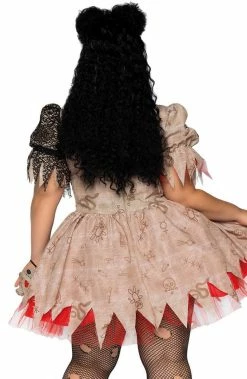 COAXcopenhagen.com Plus Size Voodoo Doll Costume - Deadly Doll COSTUMES