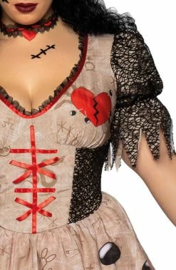 COAXcopenhagen.com Plus Size Voodoo Doll Costume - Deadly Doll COSTUMES