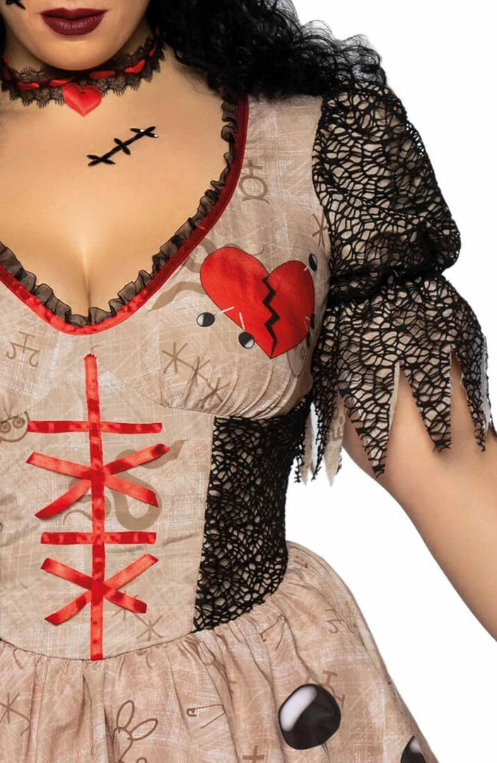 COAXcopenhagen.com Plus Size Voodoo Doll Costume - Deadly Doll COSTUMES