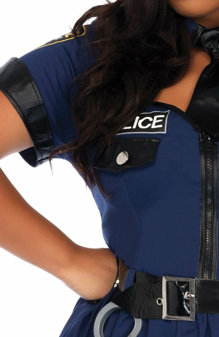 COAXcopenhagen2 COSTUMES Plus Size Police Costume - Flirty Cop