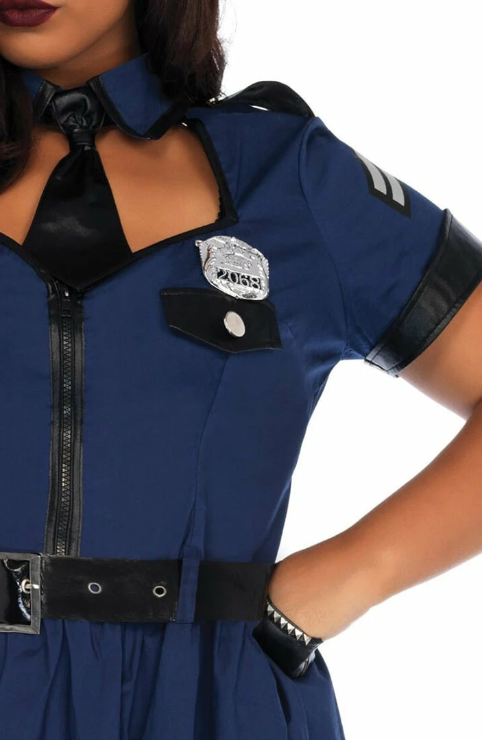 COAXcopenhagen2 COSTUMES Plus Size Police Costume - Flirty Cop