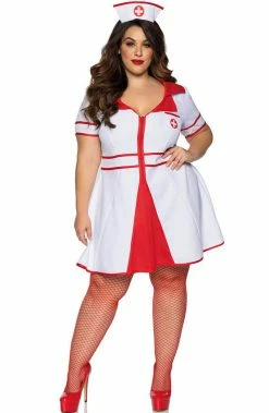COAXcopenhagen.com COSTUMES Plus Size Nurse Costume - Heal My Fantasy