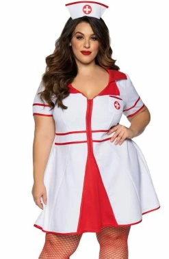 COAXcopenhagen.com COSTUMES Plus Size Nurse Costume - Heal My Fantasy
