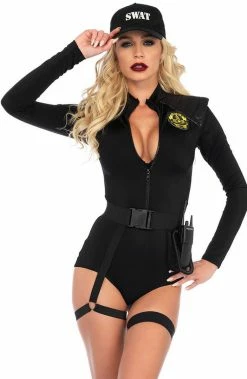 COAXcopenhagen2 Police Costume - SWAT Team Babe COSTUMES