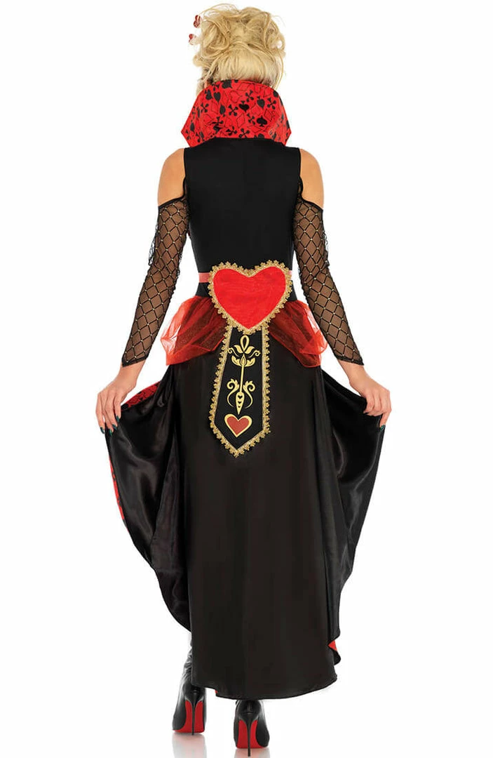 COAXcopenhagen2 COSTUMES Queen Of Hearts Costume - Red Rebel Queen