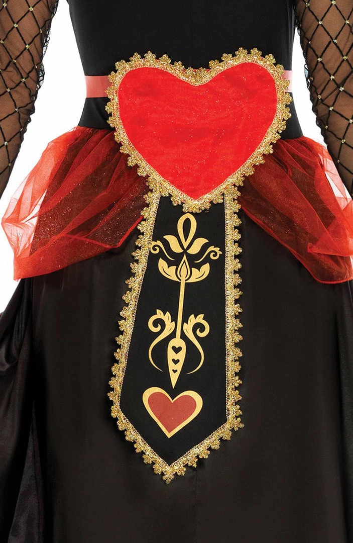 COAXcopenhagen2 COSTUMES Queen Of Hearts Costume - Red Rebel Queen