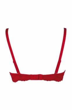COAXcopenhagen.com Red Lace Bra - ROMANCE