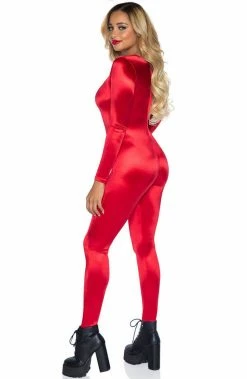 COAXcopenhagen2 Red DIY Spandex Catsuit