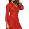 COAXcopenhagen.com LINGERIE Red Robe - FRENCH