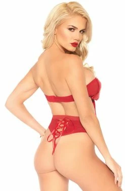 COAXcopenhagen2 Red Bow Lingerie - XoXo