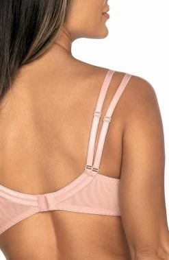 COAXcopenhagen.com Pink Bra With Rose Gold Embroidery - PASSIONATE