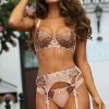 COAXcopenhagen.com Pink Bra With Rose Gold Embroidery - PASSIONATE