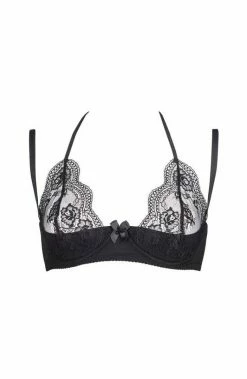 COAXcopenhagen.com Black Plus Size Shelf Bra - SUAVE LINGERIE