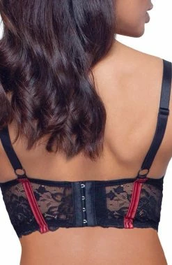 COAXcopenhagen.com Shelf Bra, Garter Belt & Panty - Submissive Signs LINGERIE