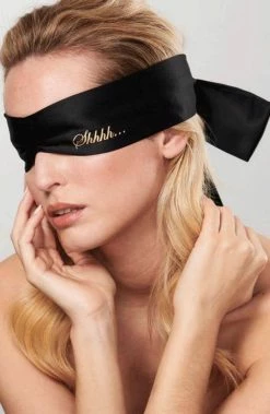 COAXcopenhagen.com That Something #Extra Satin Blindfold - Shhhh...