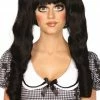 COAXcopenhagen2 Halloween Costumes Black Dolly Bob Wig With Pigtails