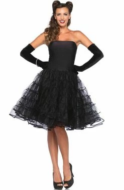 COAXcopenhagen2 Black Rockabilly Swing Dress ACCESSORIES