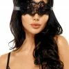 COAXcopenhagen.com Black Lace Blindfold
