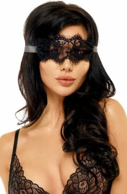 COAXcopenhagen.com Black Lace Blindfold