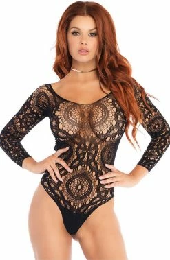 COAXcopenhagen.com Black Bodysuit - Black Out