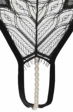 COAXcopenhagen2 LINGERIE Thong With Pearl String - Kyoto G-String