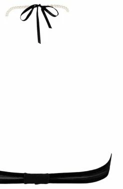 COAXcopenhagen2 Halter Neck Top With Pearl Strand - Kyoto Halter Top