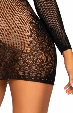 COAXcopenhagen.com LINGERIE Black Twist Halter Neck Mini Dress - Twisted Signals