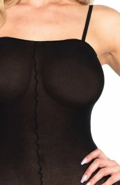 COAXcopenhagen2 LINGERIE Black Nylon Bodystocking - Test My Temper