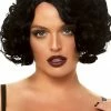 COAXcopenhagen2 Black Curly Bob Wig Fairytale Costumes
