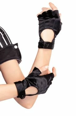 COAXcopenhagen2 Sports Costumes Black Biker Gloves