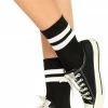 COAXcopenhagen2 Black Athlete Ankle Highs