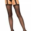 COAXcopenhagen2 Garter Belt & Suspender Black Pantyhose With Garter Belt