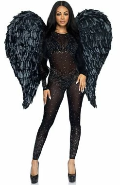 COAXcopenhagen.com Black Deluxe Angel Wings