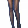 COAXcopenhagen2 Black Pantyhose With Blue Glitter