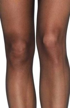 COAXcopenhagen2 Sheer Black Suspender Pantyhose