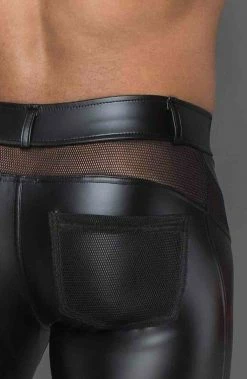 COAXcopenhagen.com The COAX Fetish Black Wet Look Pants - MANNISH