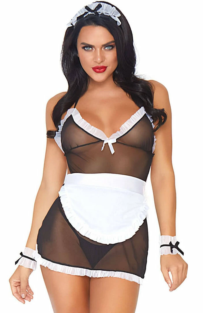 COAXcopenhagen2 RolePlay French Maid Costume Lingerie - Maid My Day