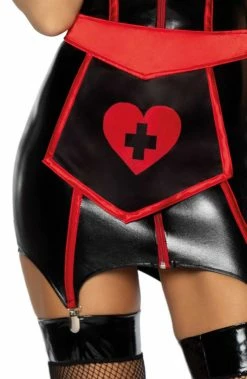 COAXcopenhagen.com RolePlay Black Naughty Nurse Costume - Late Shift