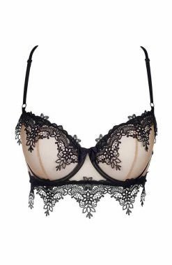 COAXcopenhagen.com See-through Bustier Bra - SEDUCE