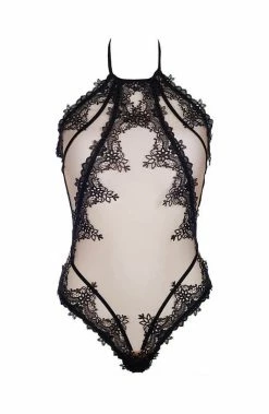 COAXcopenhagen.com See-through Crotchless Bodysuit - EXPOSE